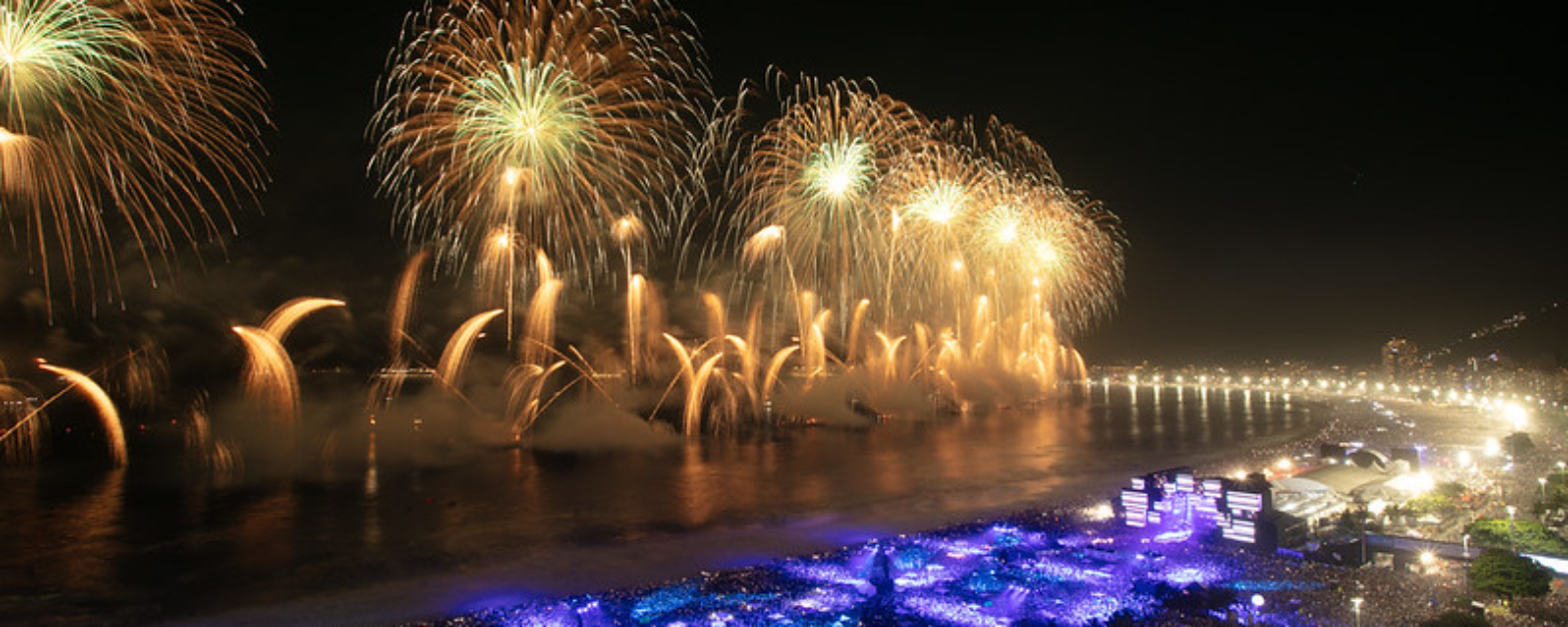 Confira como foi o Réveillon 2026 em cada palco